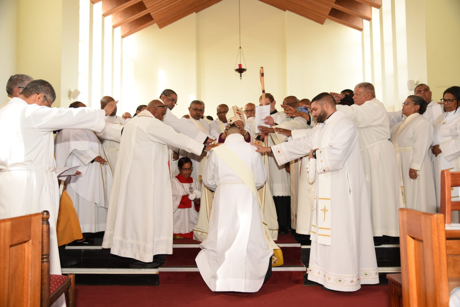 An ordination service in the Diocese of False Bay